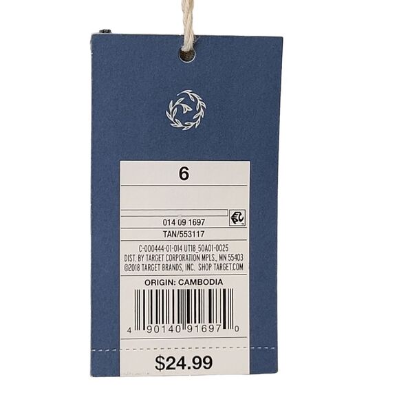 NWT Universal Thread Womens Mid-Rise Skinny Pants Tan Sz 6/28R - Picture 15 of 16